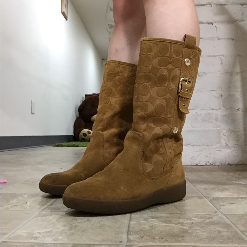 COACH winter boots